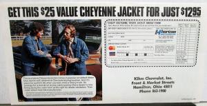 1976 Chevrolet Truck Dealer Brochure Mailer New Pickup Models & LUV Intro CK 10