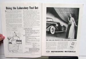 1937 Ford Dealer & Service Field May Issue JV HoodStream Wrecker CraftStyle COE