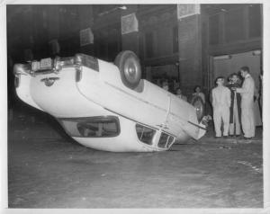 1950 Ford Traffic Crash Press Photo and Release 0514