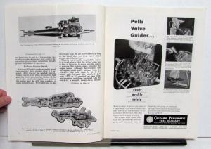 1948 The Ford Dealers News August Issue Dump Trucks Vanette Bookmobile Sedan