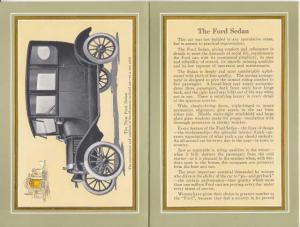 1915 Ford Universal Car Enclosed Cars Sales Brochure - Reproduction