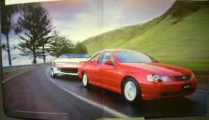 2004 Ford Falcon Ute Australian Right Hand Drive Sales Brochure