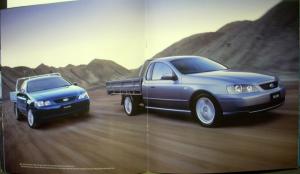 2004 Ford Falcon Ute Australian Right Hand Drive Sales Brochure