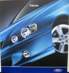 2005 Ford Falcon Australian Market Right Hand Drive Sales Brochure Blue CoverCar