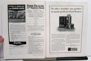 1937 Ford Dealer & Service Field October Holmes Wrecker Truck V8 Lincoln Zephyr