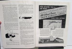 1937 Ford Dealer & Service Field September Holmes Wrecker Eskimobile Gar Wood