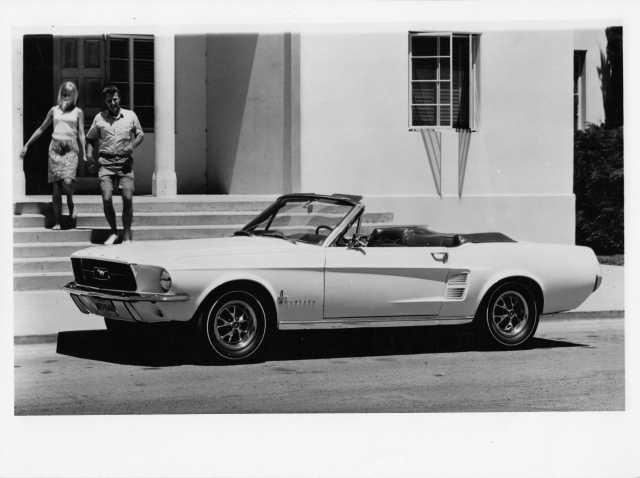 1967 Ford Mustang Press Photo 0544