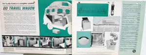1964 Ford Econoline Conversion Travel Wagon Sales Brochure Folder