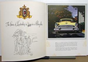 1954 Chrysler New Yorker and Deluxe Models ORIGINAL Prestige Sales Brochure XL