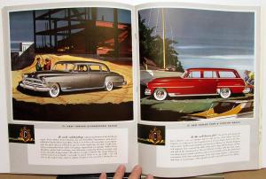 1954 Chrysler New Yorker and Deluxe Models ORIGINAL Prestige Sales Brochure XL