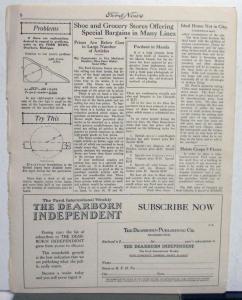 1921 Ford News 3/1/21 Model T  Employee Paper