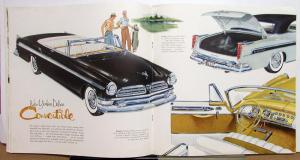 1955 Chrysler New Yorker Deluxe Sale Brochure Newport St Regis Town & Country