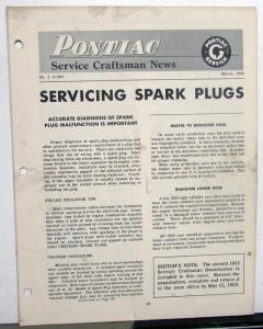 1953 Pontiac Dealer Technical Service Bulletins Craftsmen News Repair Updates