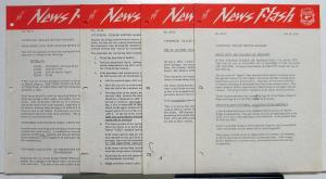 1956 Pontiac Dealer Technical Service Bulletins Craftsmen News Repair Updates