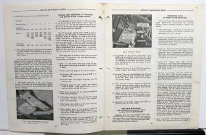 1956 Pontiac Dealer Technical Service Bulletins Craftsmen News Repair Updates