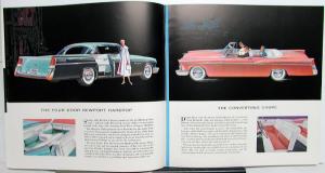 1956 Chrysler New Yorker St. Regis Newport Town & Country XL Sales Brochure