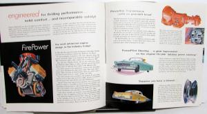 1956 Chrysler New Yorker St. Regis Newport Town & Country XL Sales Brochure