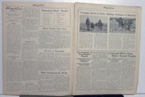 1922 Ford News 9/22/22 Model T Employee Paper