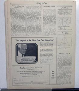 1922 Ford News 9/22/22 Model T Employee Paper