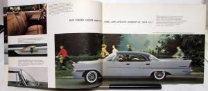 1958 Chrysler New Yorker Saratoga Windsor Color Sales Brochure Oversized