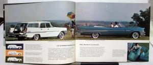 1958 Chrysler New Yorker Saratoga Windsor Color Sales Brochure Oversized