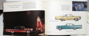 1958 Chrysler New Yorker Saratoga Windsor Color Sales Brochure Oversized