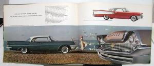 1958 Chrysler New Yorker Saratoga Windsor Color Sales Brochure Oversized