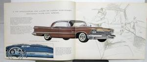 1958 Chrysler Imperial Southampton Crown LeBaron Sales Brochure Oversized