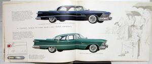 1958 Chrysler Imperial Southampton Crown LeBaron Sales Brochure Oversized