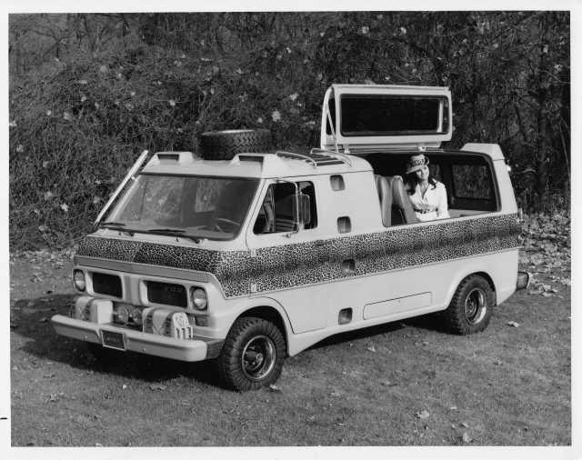 1970 Ford Econoline Van Kilimanjaro Show Car Press Photo 0559