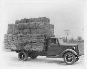 1936 Ford Flatbed Truck Press Photo 0563