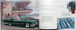 1959 Chrysler Imperial Custom Crown LeBaron Prestige Sales Brochure XL