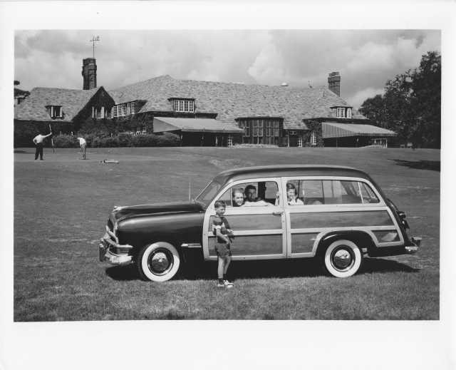 1950 Ford Custom Station Wagon Press Photo 0573
