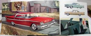 1959 Chrysler New Yorker Saratoga Windsor Prestige Sales Brochure XL