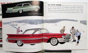 1960 Chrysler New Yorker Saratoga Windsor Prestige Sales Brochure XL Large Rare