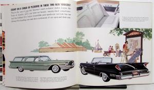 1960 Chrysler New Yorker Saratoga Windsor Prestige Sales Brochure XL Large Rare