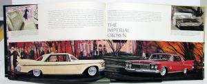 1961 Chrysler Imperial Custom Southampton Crown LeBaron Sales Brochure XL