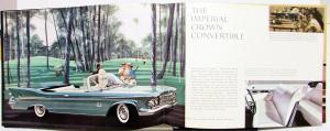 1961 Chrysler Imperial Custom Southampton Crown LeBaron Sales Brochure XL