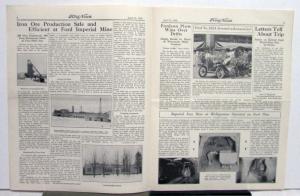 1926 Ford News 4/15/26 Model T Employee Paper