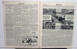 1926 Ford News 5/15/26 Model T Employee Paper