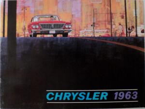 NOS 1963 Chrysler New Yorker 300 Newport Color Sales Brochure