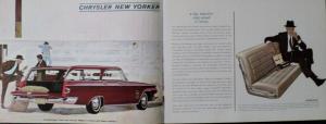 NOS 1963 Chrysler New Yorker 300 Newport Color Sales Brochure