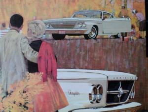 NOS 1963 Chrysler New Yorker 300 Newport Color Sales Brochure