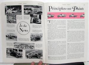 1933 Ford News Sept Issue Performance in Economy Truck Business Needs Original