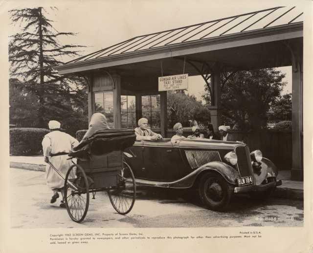 1936 Ford Car Screen Gems Press Photo