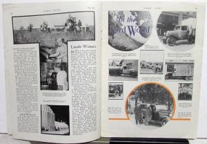 1934 Ford News May Issue Southern CA Aqueduct Builders Original