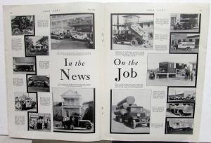 1934 Ford News May Issue Southern CA Aqueduct Builders Original