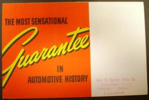 1940 Willys Half Ton Pickup Truck & Panel Delivery Commercial Cars Sales MAILER