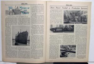 1929 Ford News 2/15/29 Model A Employee Paper