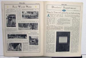 1929 Ford News 4/15/29 Model A Employee Paper